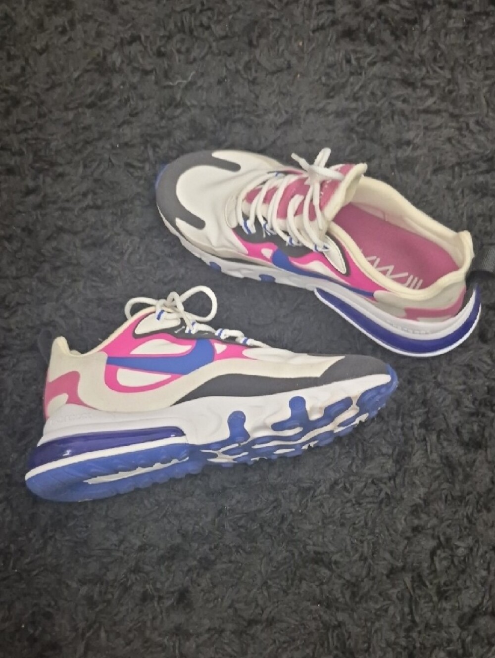 Nike Women’s Air Max-Style Sneakers in Pink, Blue, Cream - Picture 5 of 7